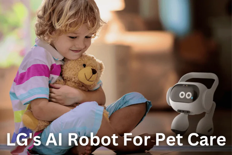 LG's AI Robot For Pet Care